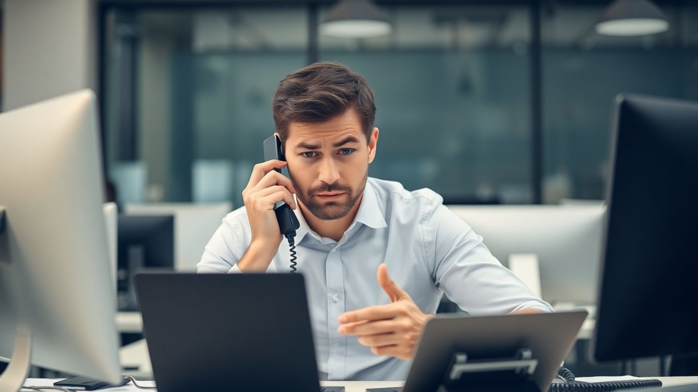 Business owner wary of suspicious scam phone call