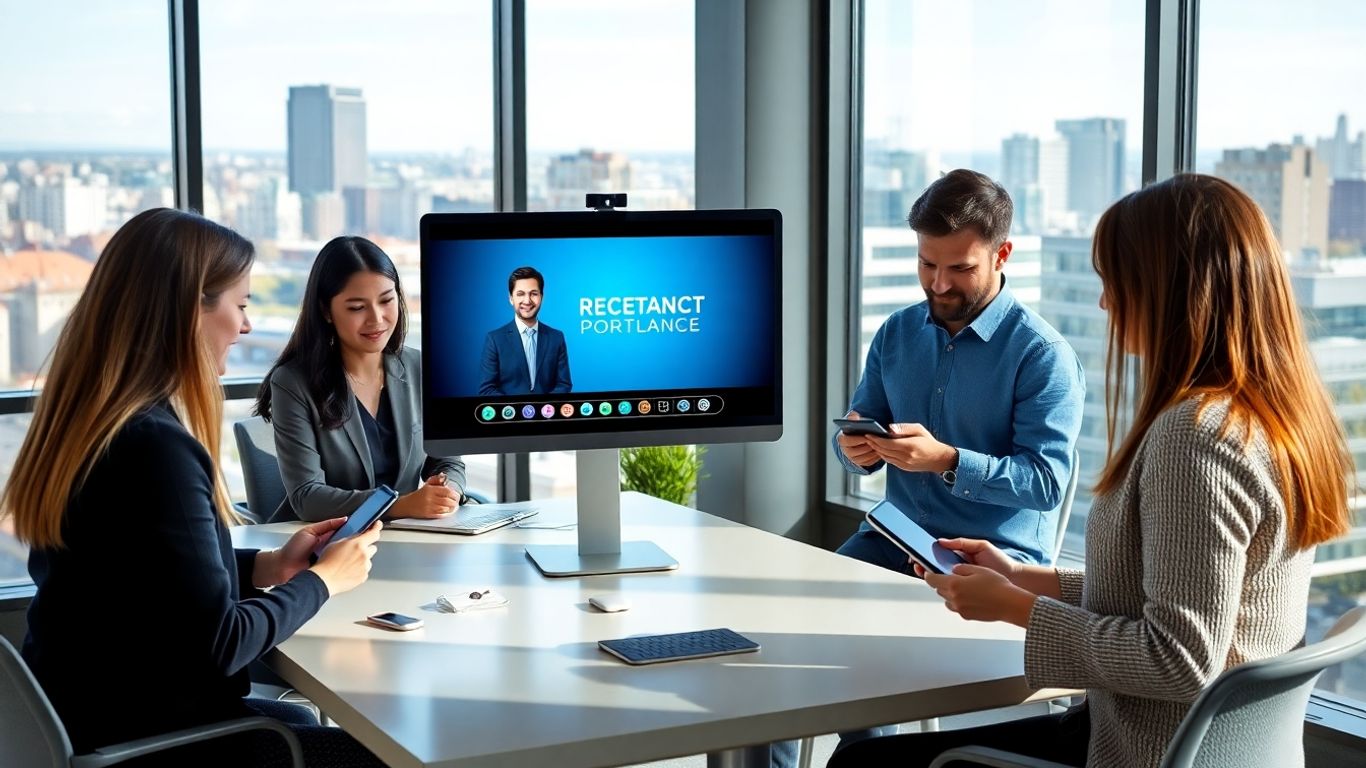 Virtual receptionist assists Portland mobile team in office