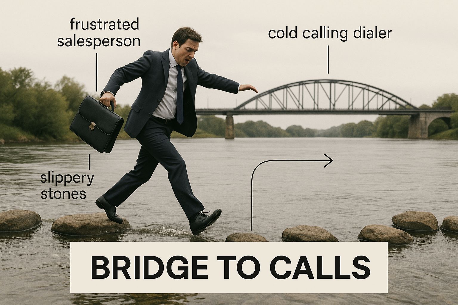 Infographic about cold calling dialer