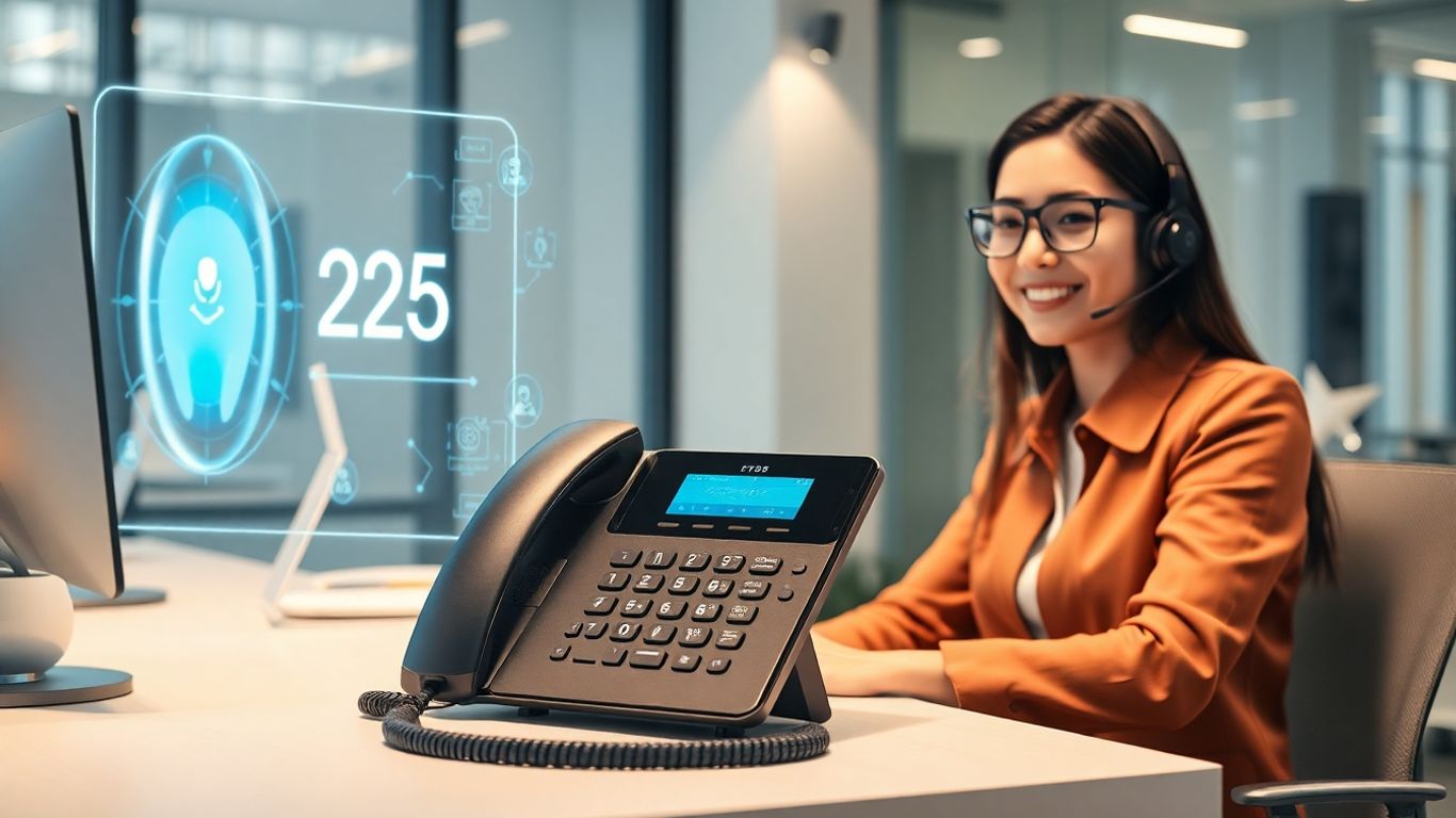 Modern answerphone service with agent and digital interface
