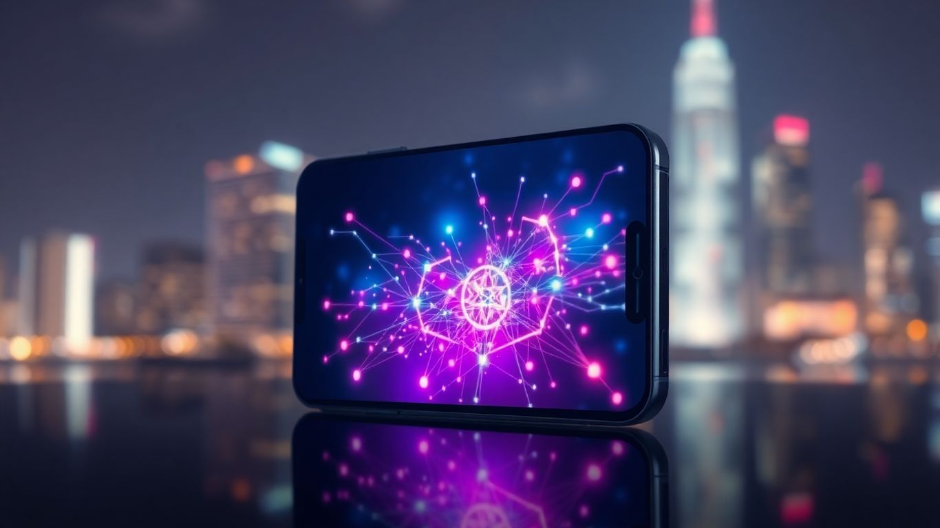AI dialer interface on a smartphone screen.