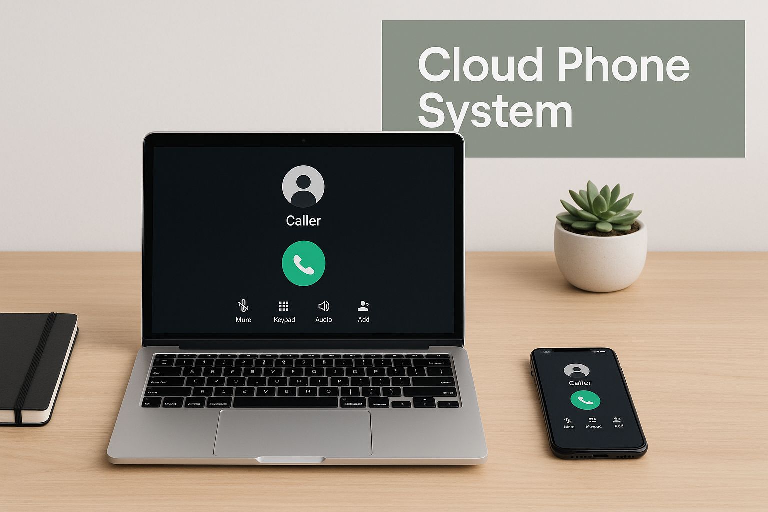 Infographic about cloud based phone system for business