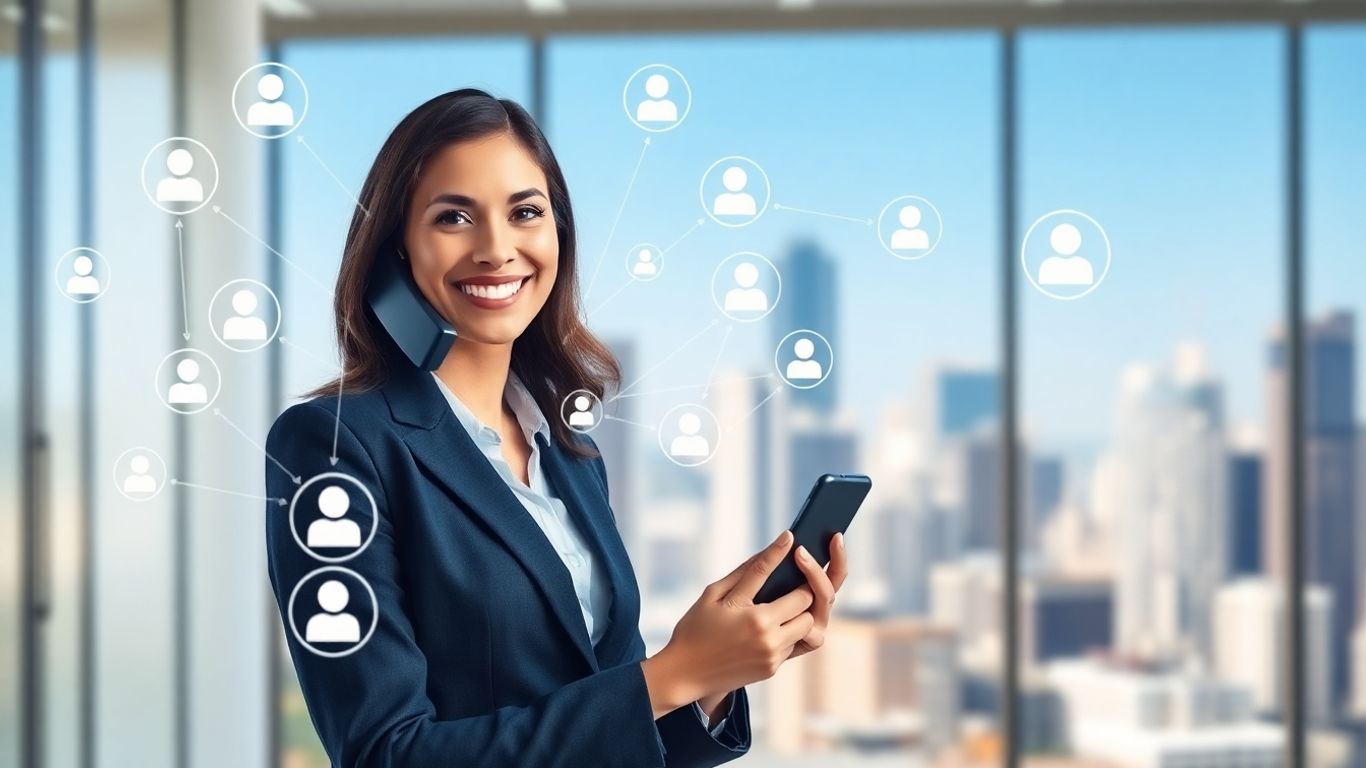 Virtual receptionist handling unlimited parallel calls for business growth.