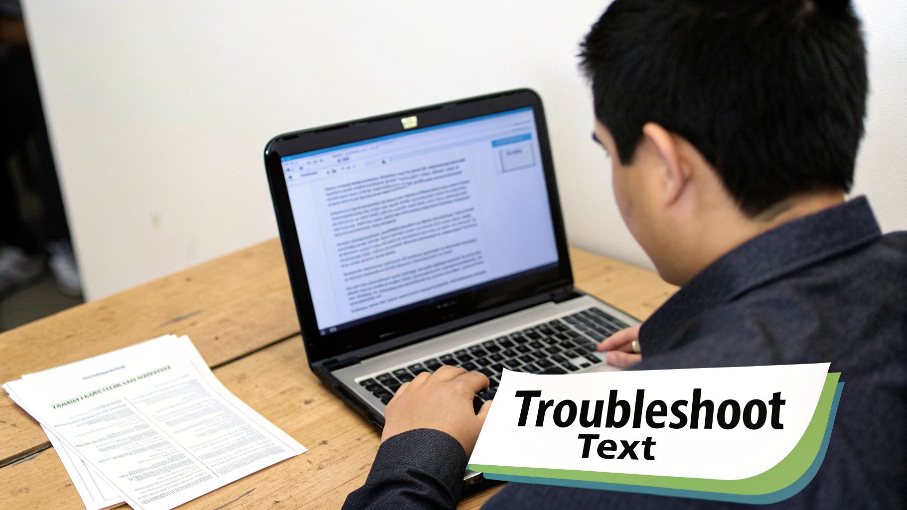 A smartphone screen displaying an 'undeliverable' error message next to a laptop.