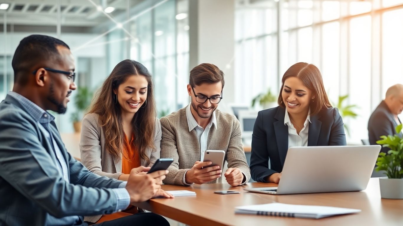 Digital communication strategies for customer engagement.