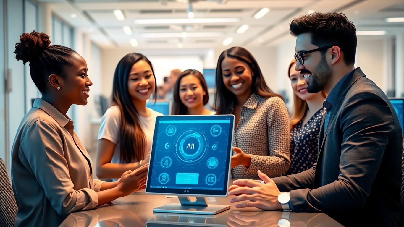 AI assisting customer service interactions