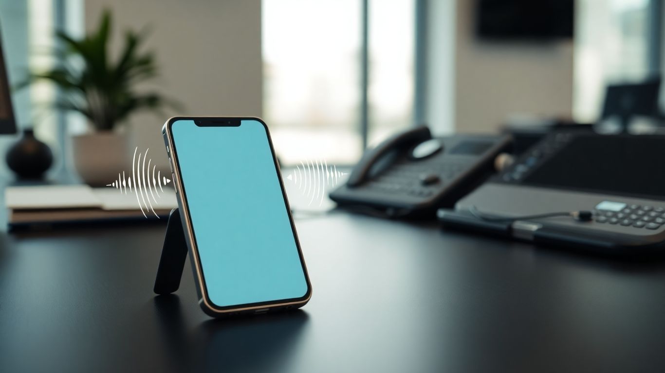 Smartphone with sound waves, smart call management