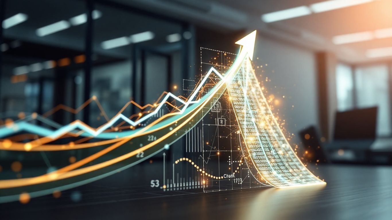 AI driving business growth and sales forecasting.