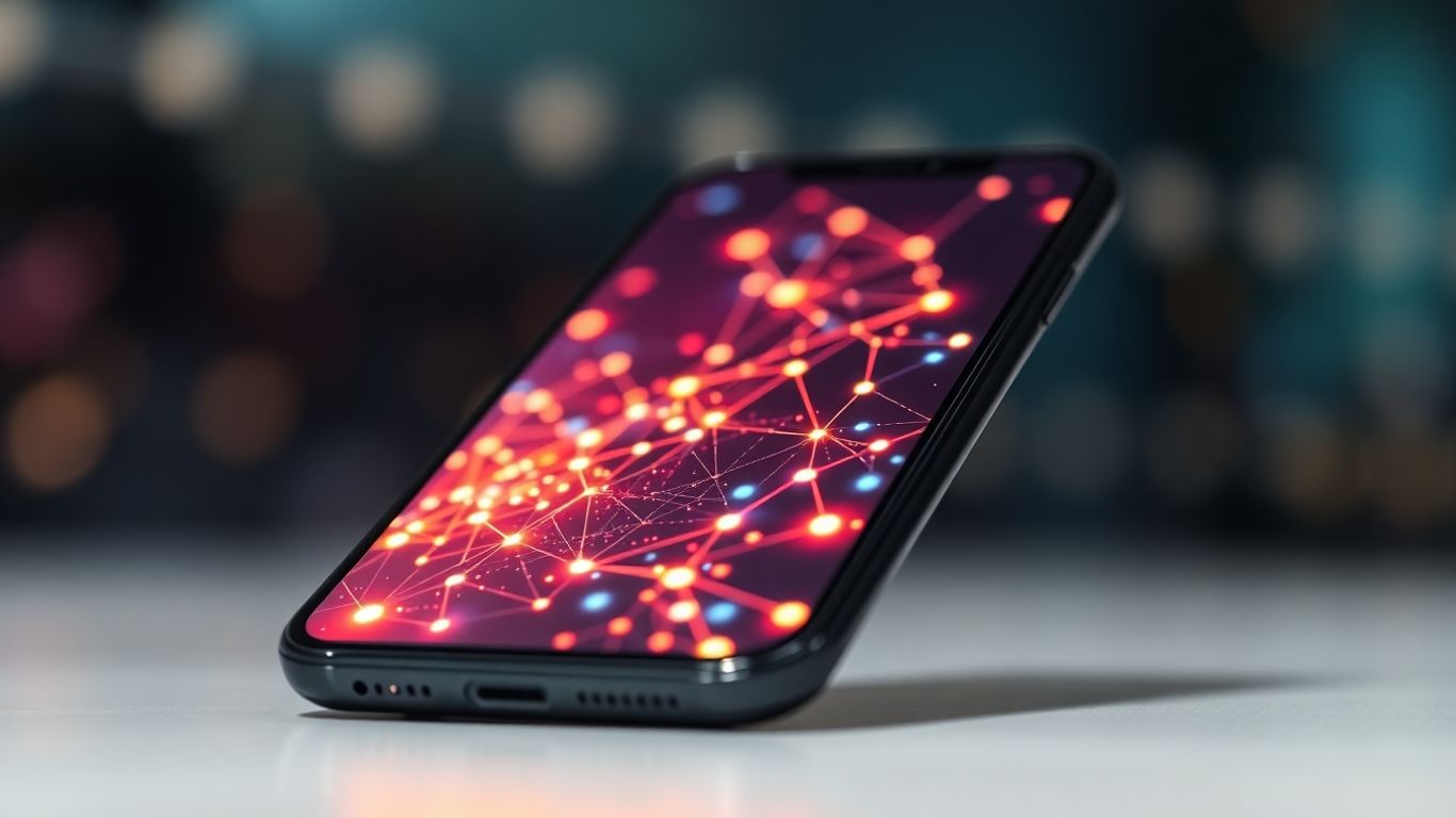 AI appointment setter interface on a smartphone screen.