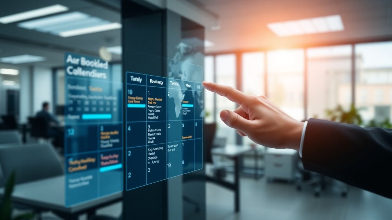 GoHighLevel AI appointment setter interface with booked appointments.