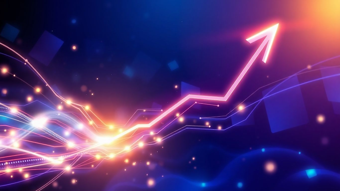 AI sales growth, futuristic revenue increase