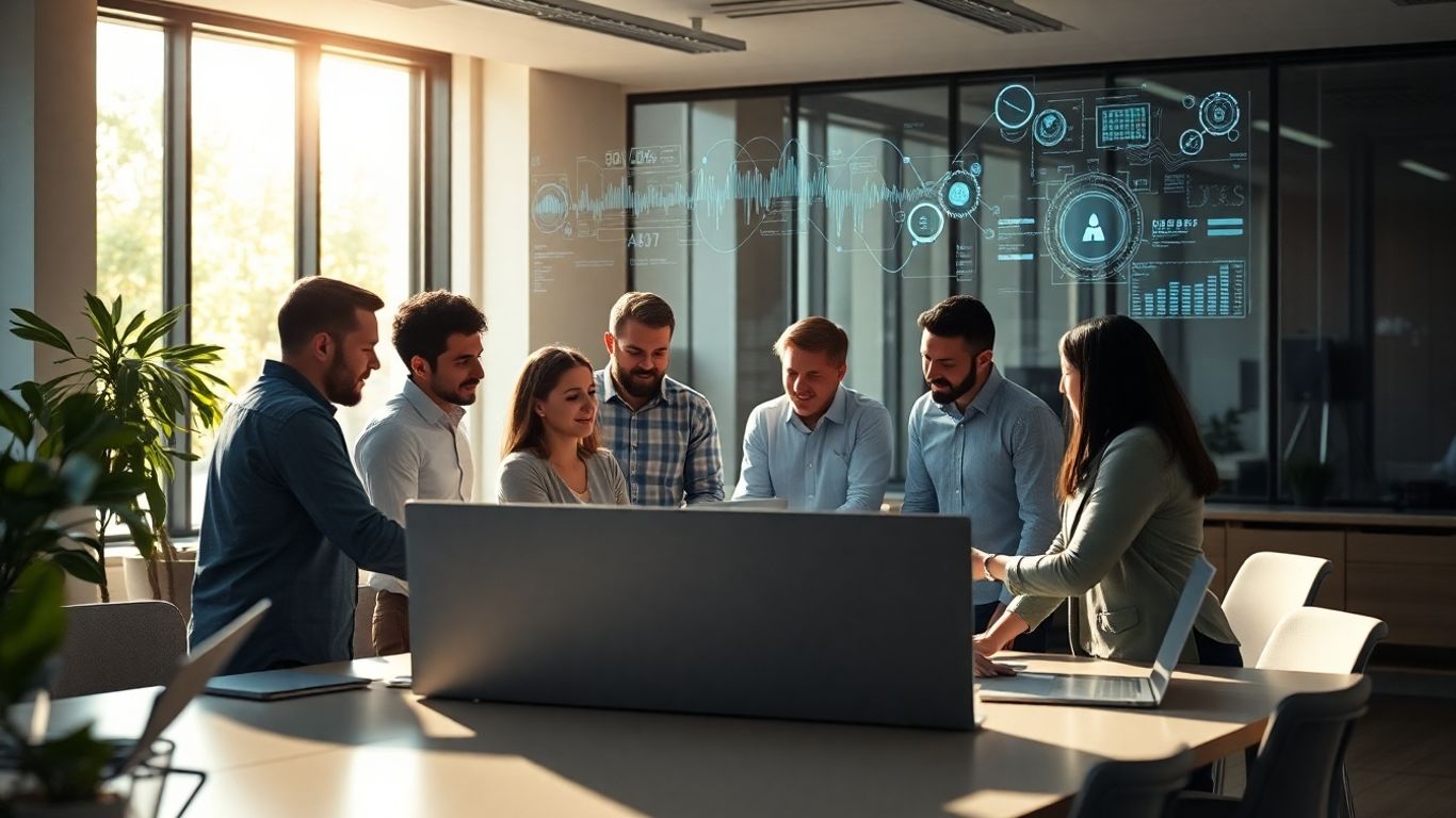 AI enhancing sales team productivity and efficiency.