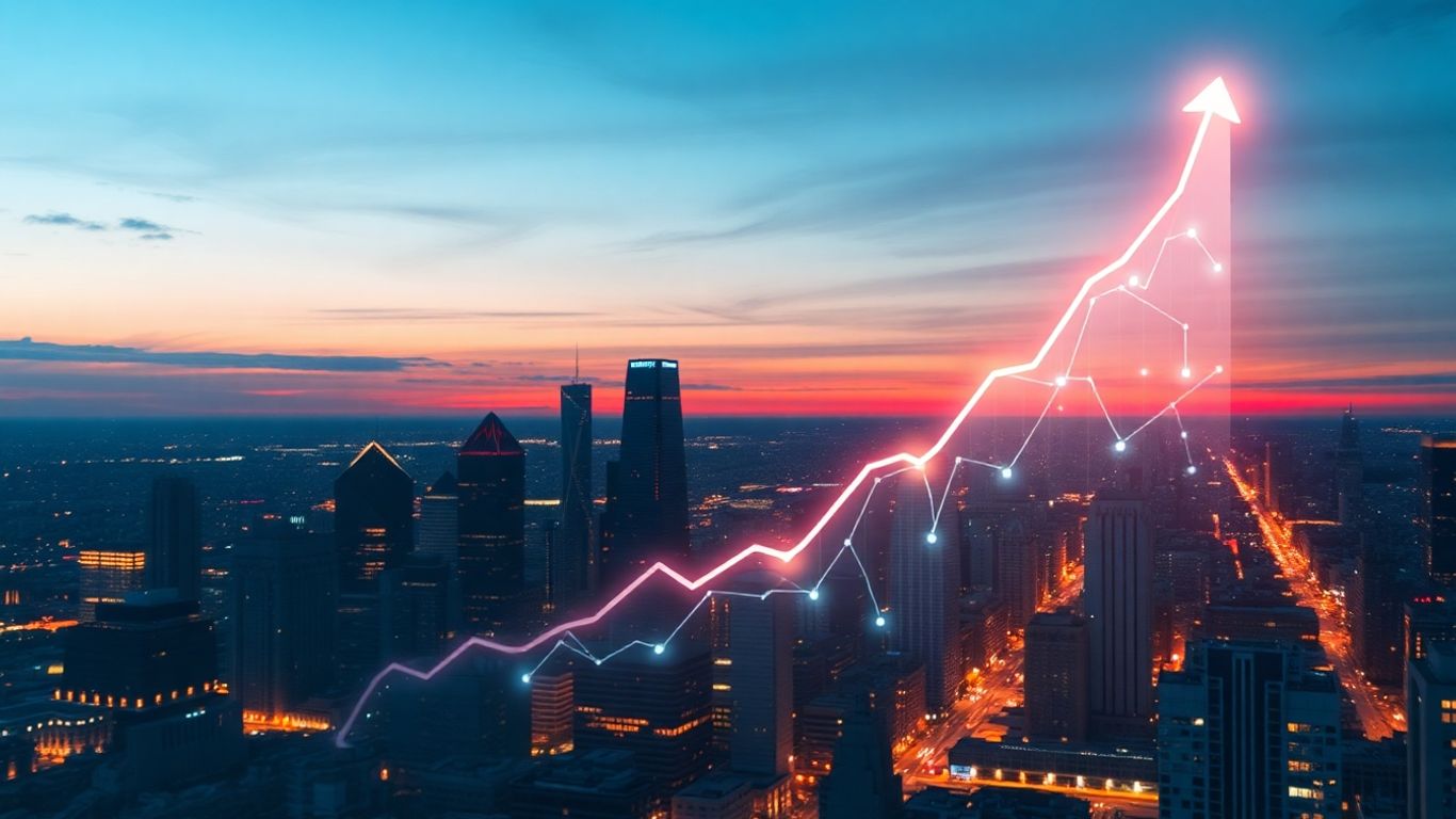 AI sales forecasting growth and insight visualization