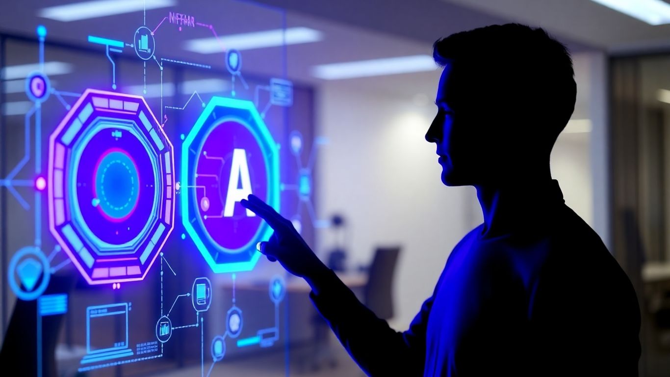 AI appointment setter interface with human interaction.