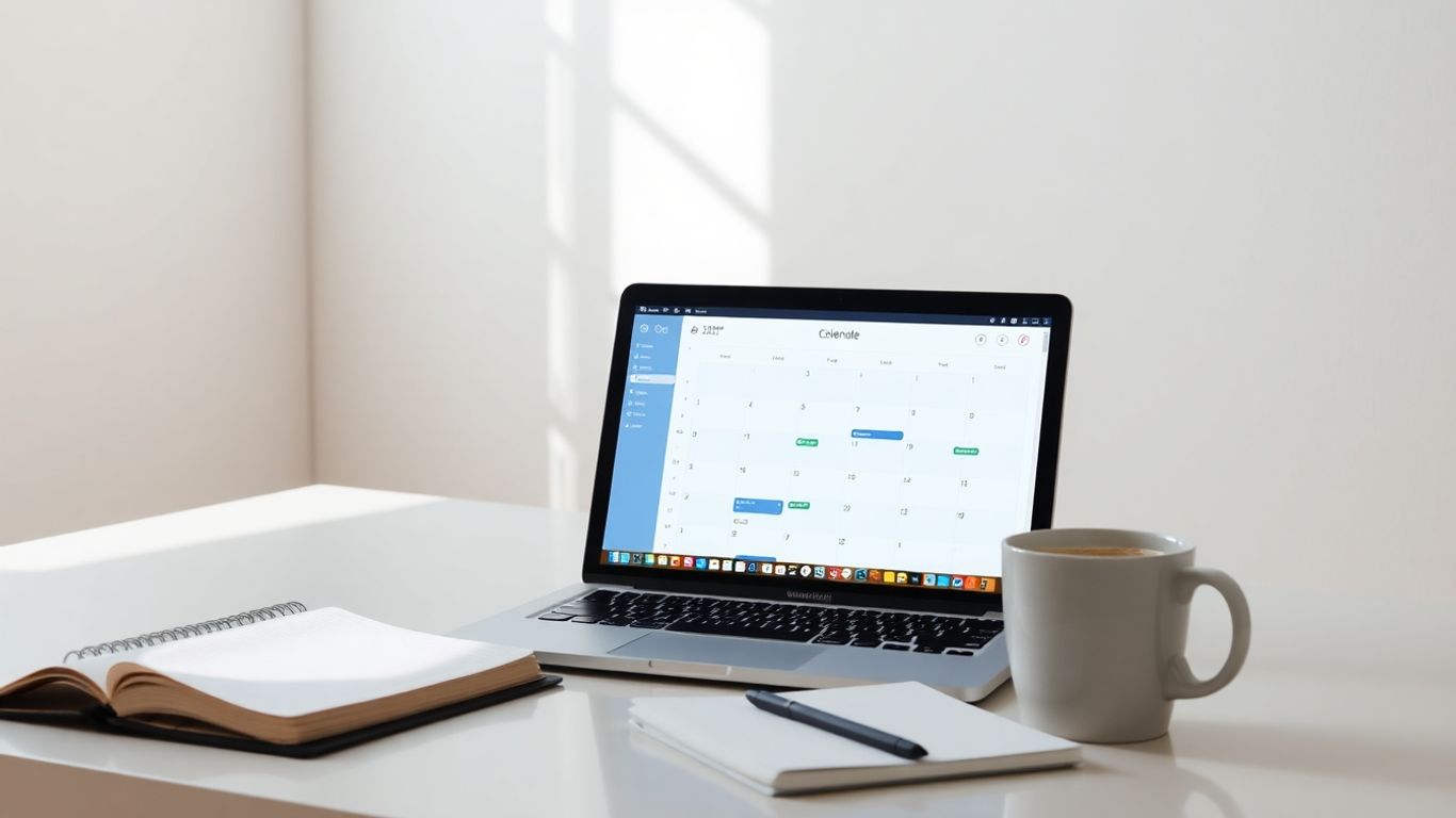 Akiflow AI appointment setter tool on a laptop.