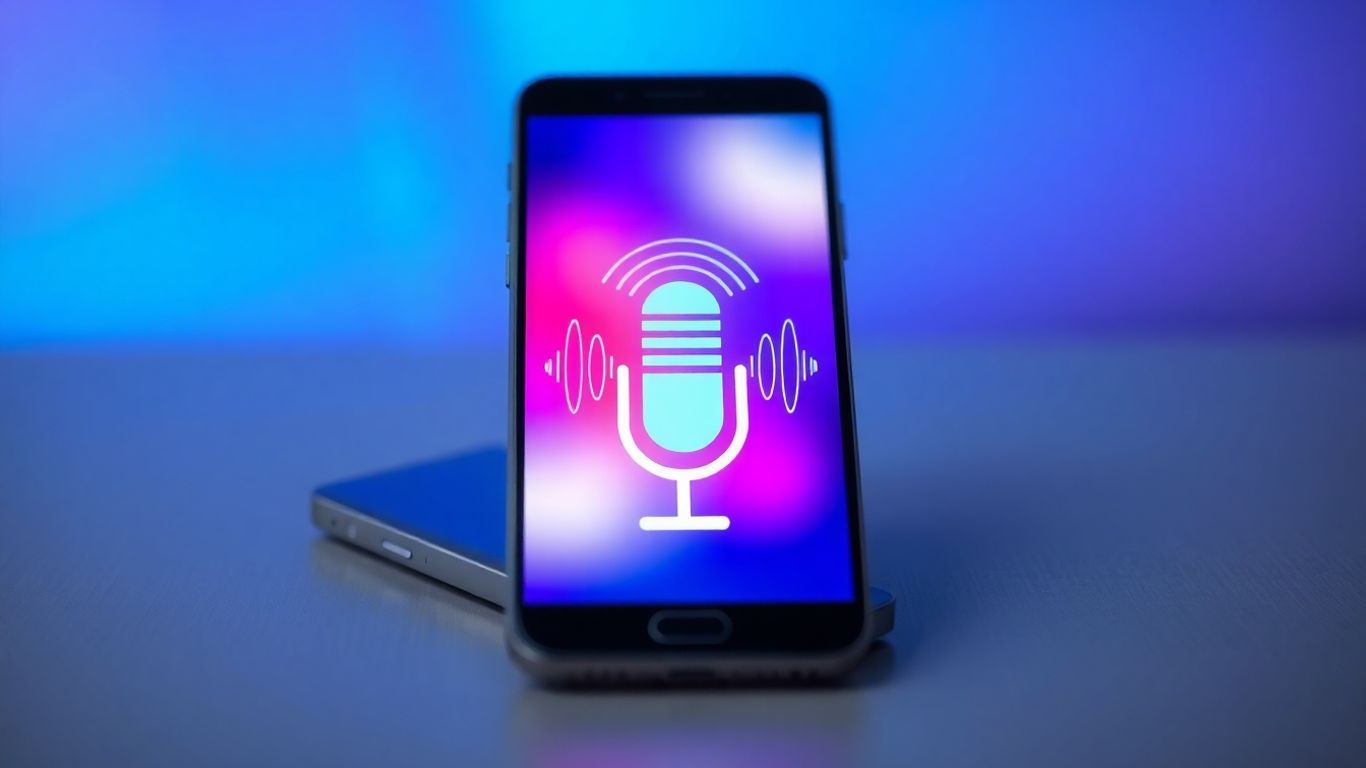 AI voicemail message taking visualization