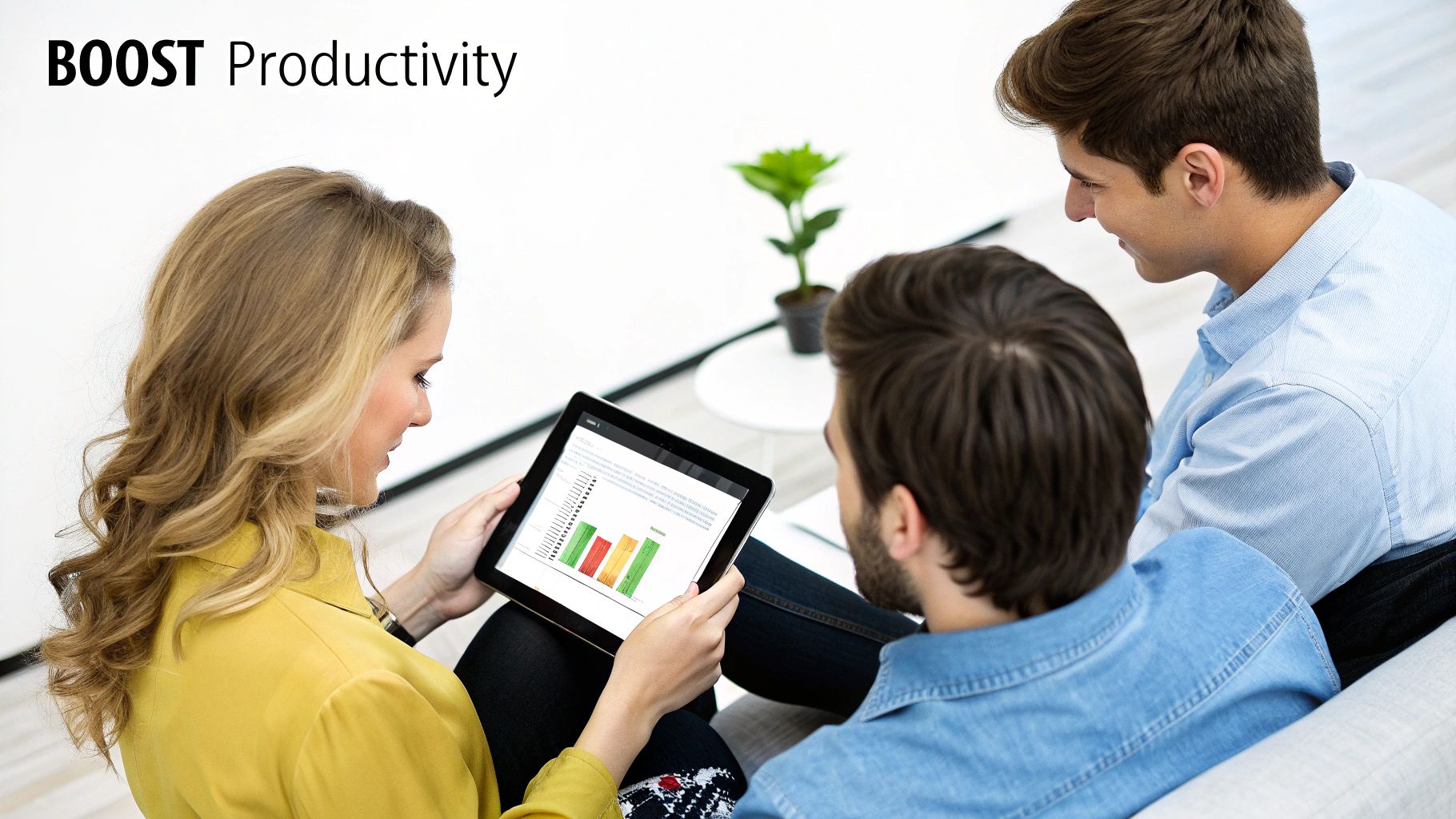 Chart showing the benefits of CRM automation, such as increased productivity and better customer relationships.