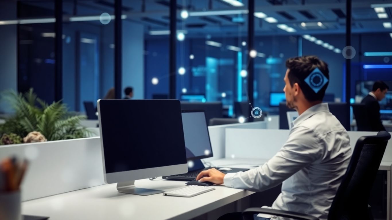 AI dialer technology boosting call center efficiency.