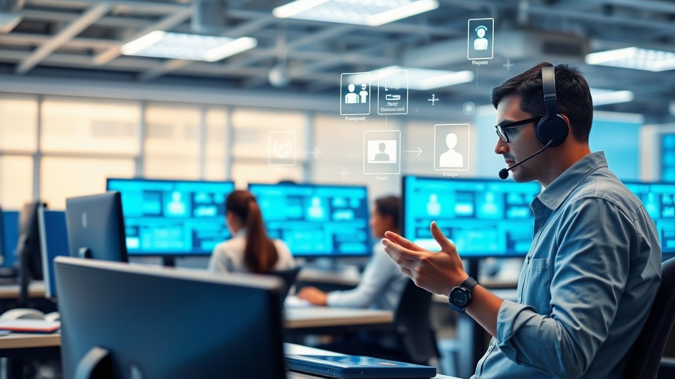 AI in call center omnichannel integration