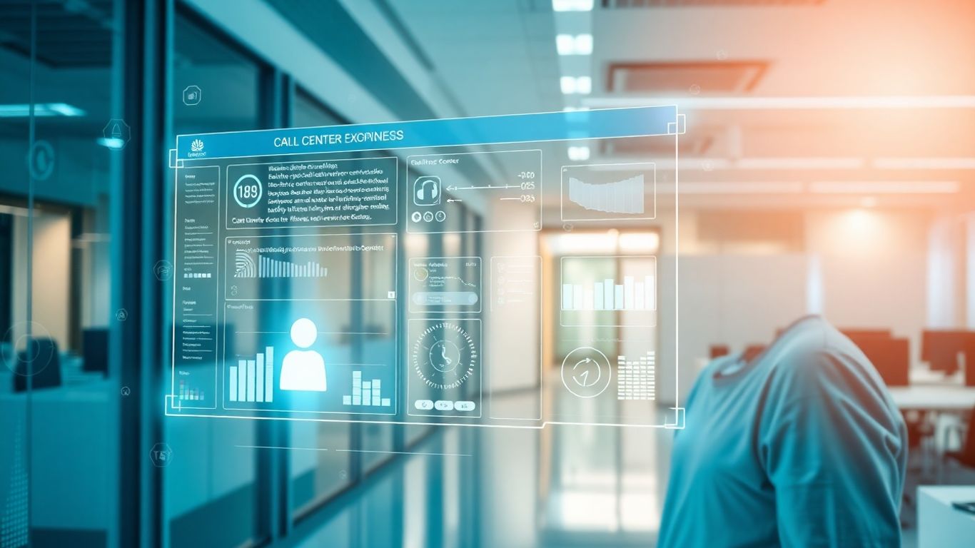 Talkdesk AI call center automation interface