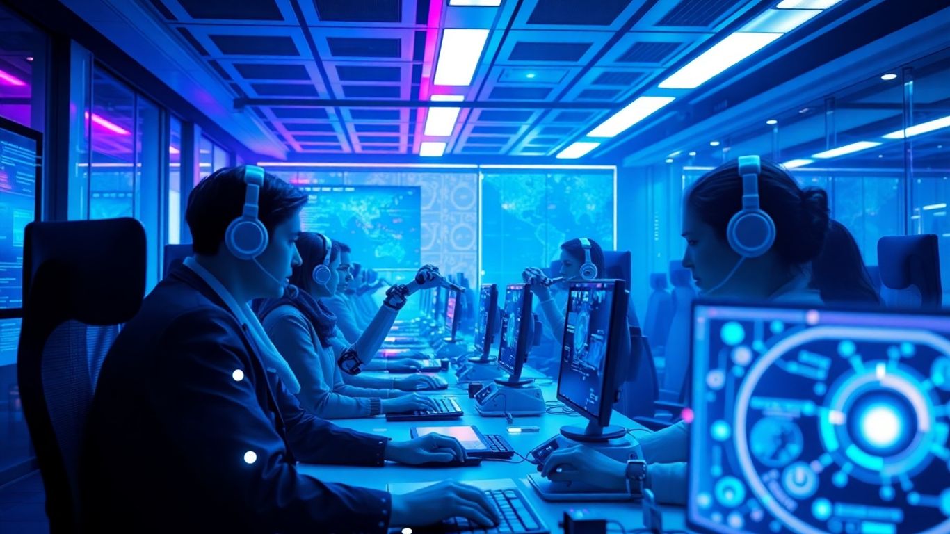 AI call center automation with social media bots