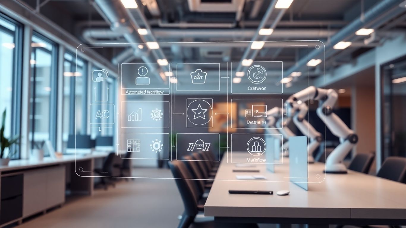 AI automating call center workflows