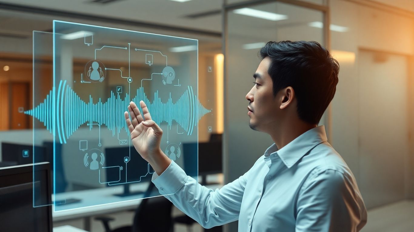 AI call automation interface