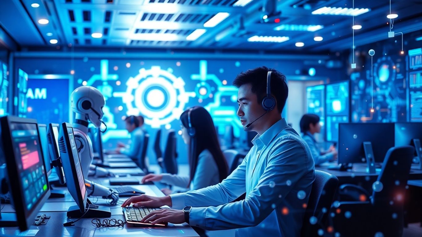 AI call automation and customer service optimization