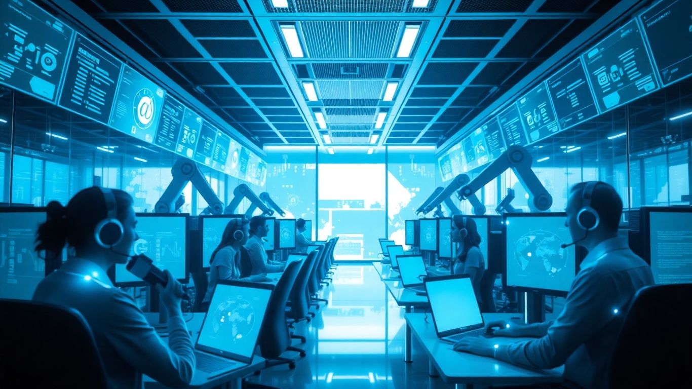 Call center automation technology