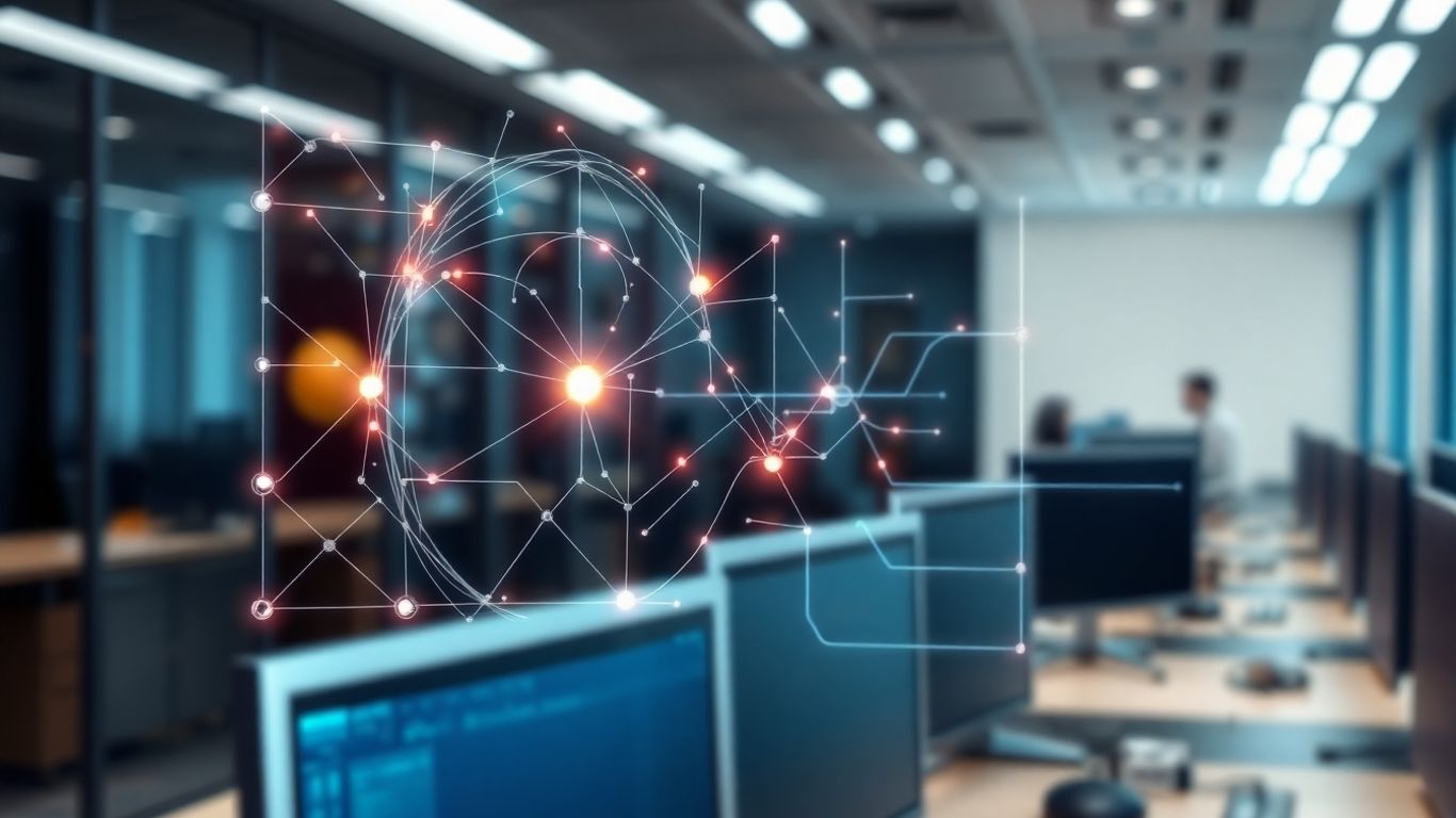 AI voice bot interface in a call center