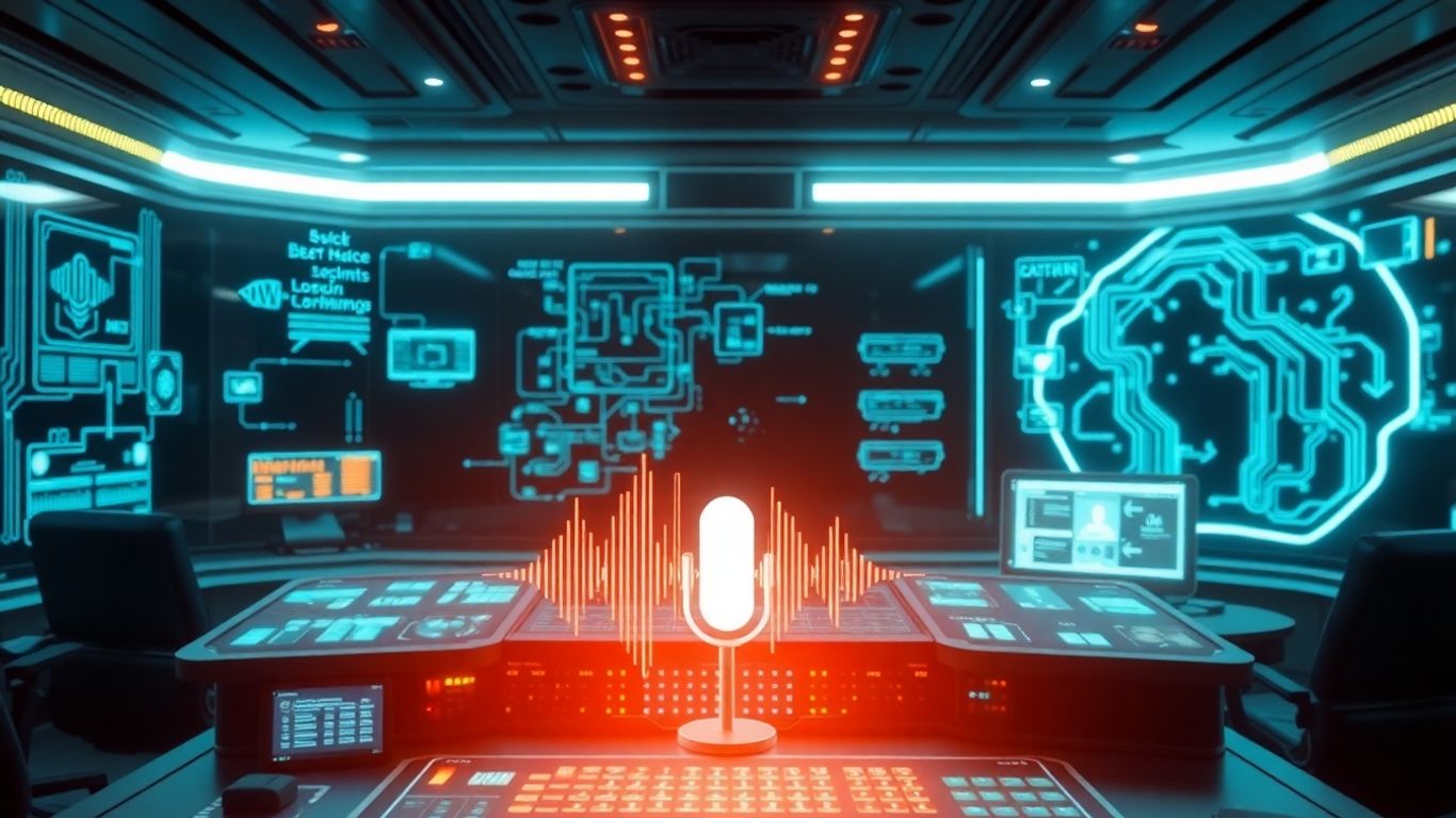 Voice AI in logistics control room