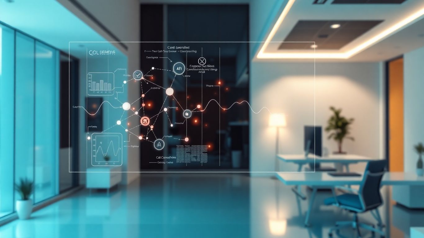 AI call center automation interface