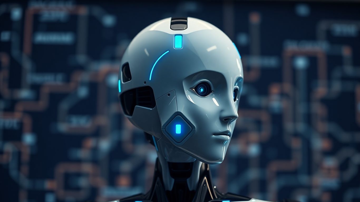 Robylon AI robot head