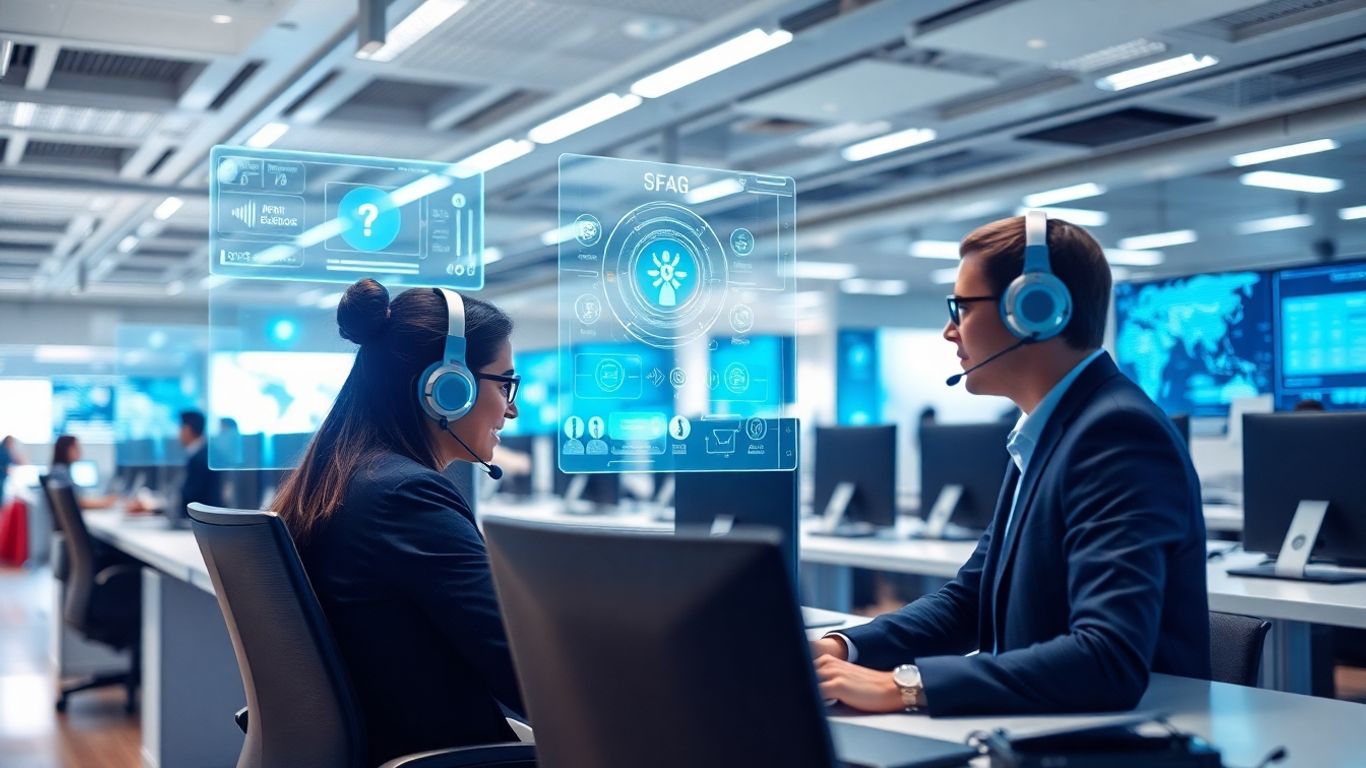 AI enhancing call center operations