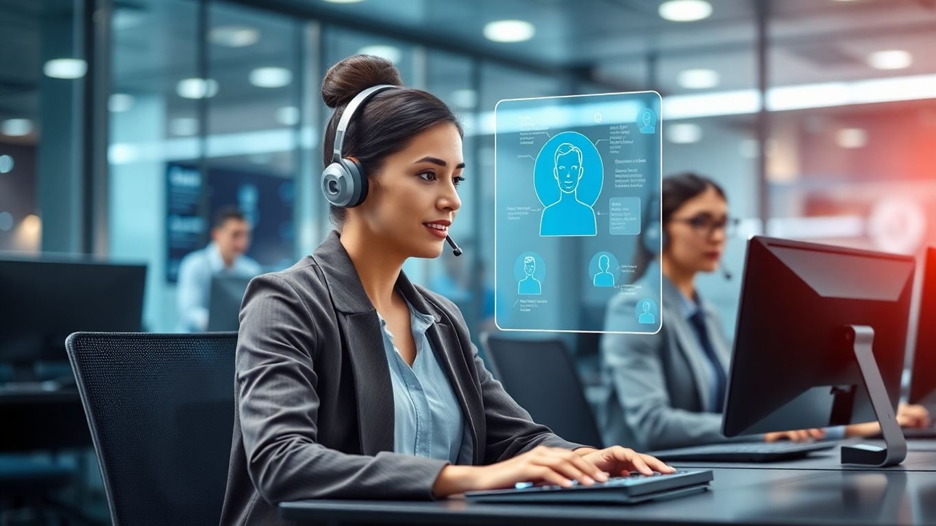 AI assistant in a call center