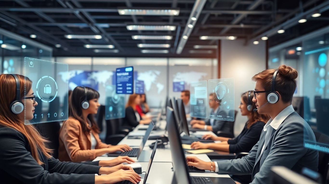 AI enhancing call center operations