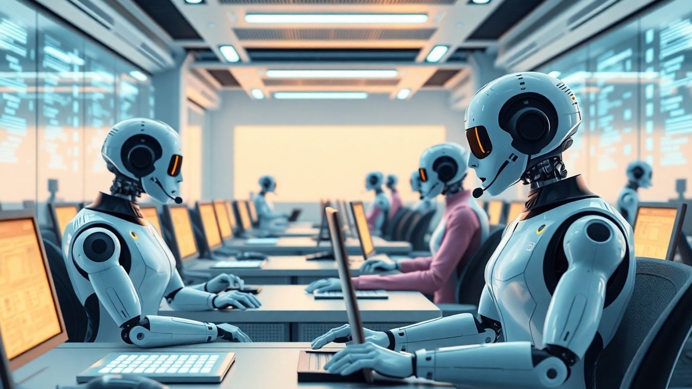 AI and automation in a call center