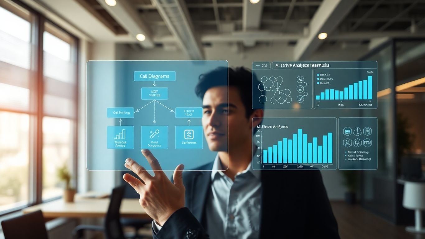 AI-powered phone system managing calls