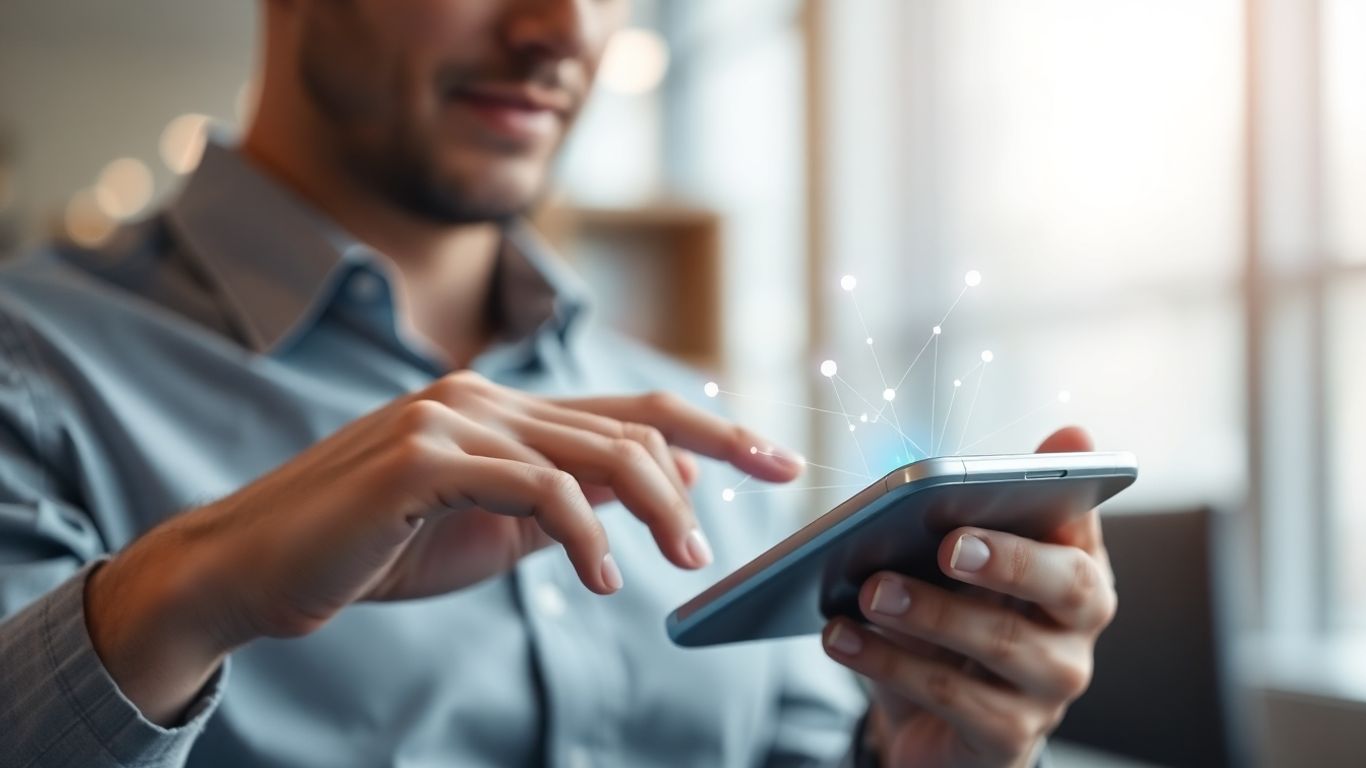 Phone system auto attendant with AI voicemail and analytics.