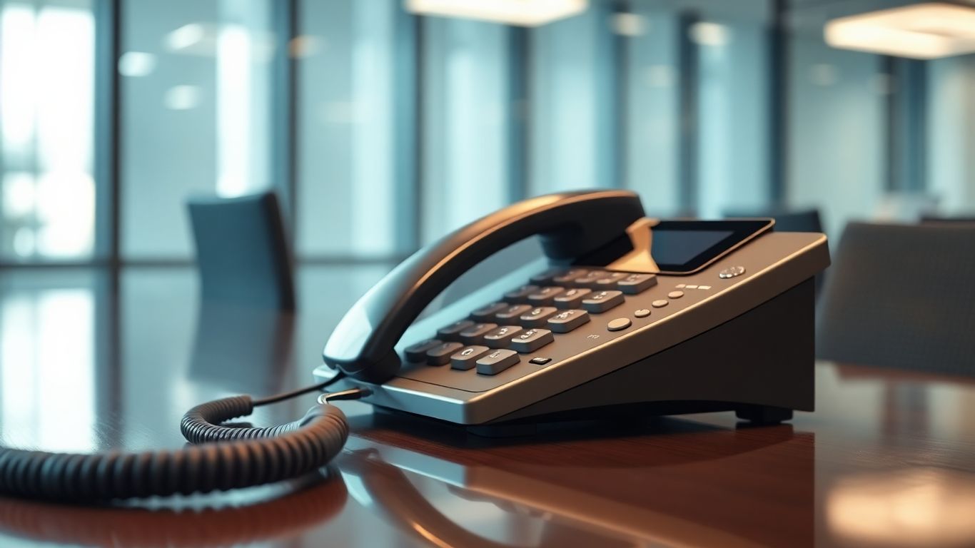 Modern phone system for business calls