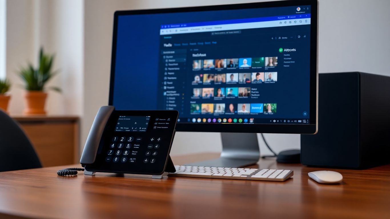 Teams Phone Auto Attendant configuration interface on a computer screen.