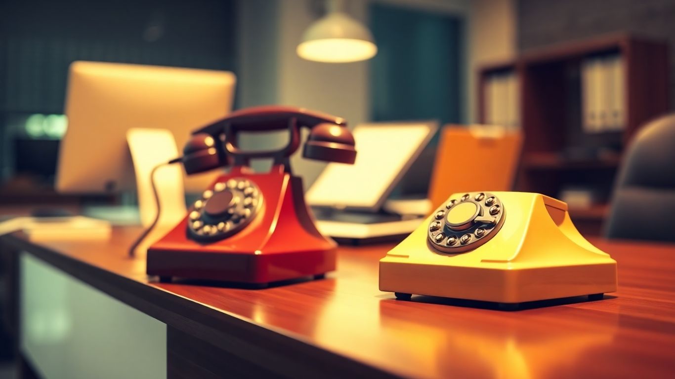 Business phone auto attendant message