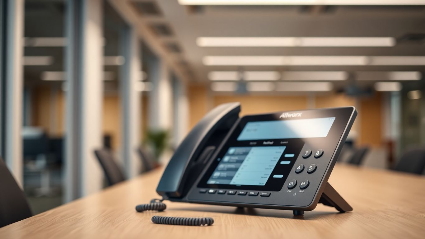 Allworx phone setup guide for auto attendant greetings.