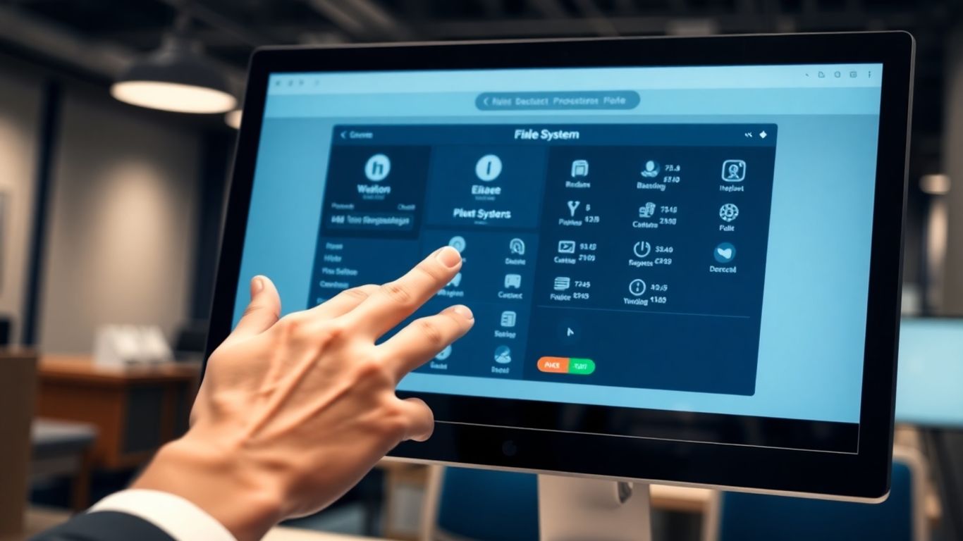 8x8 auto attendant phone system interface