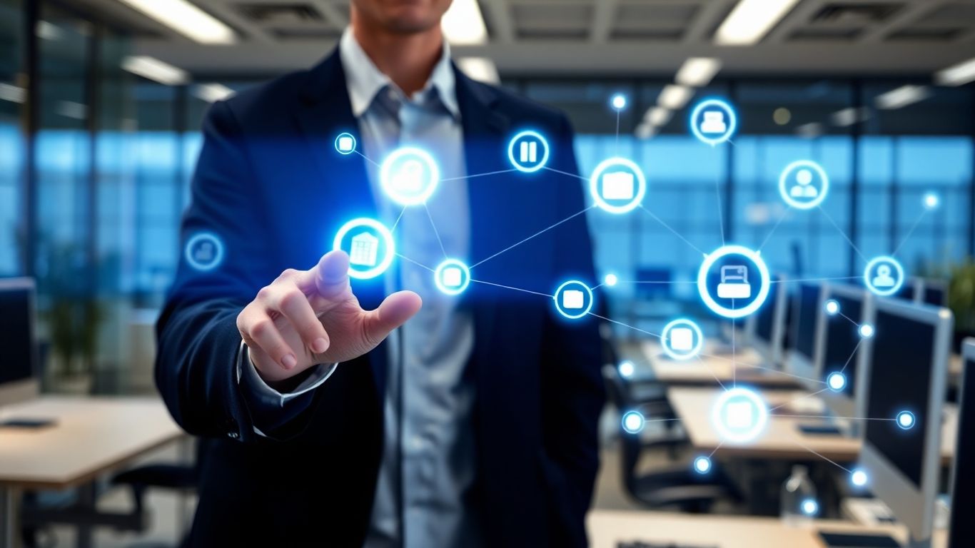 Phone auto attendant administration interface