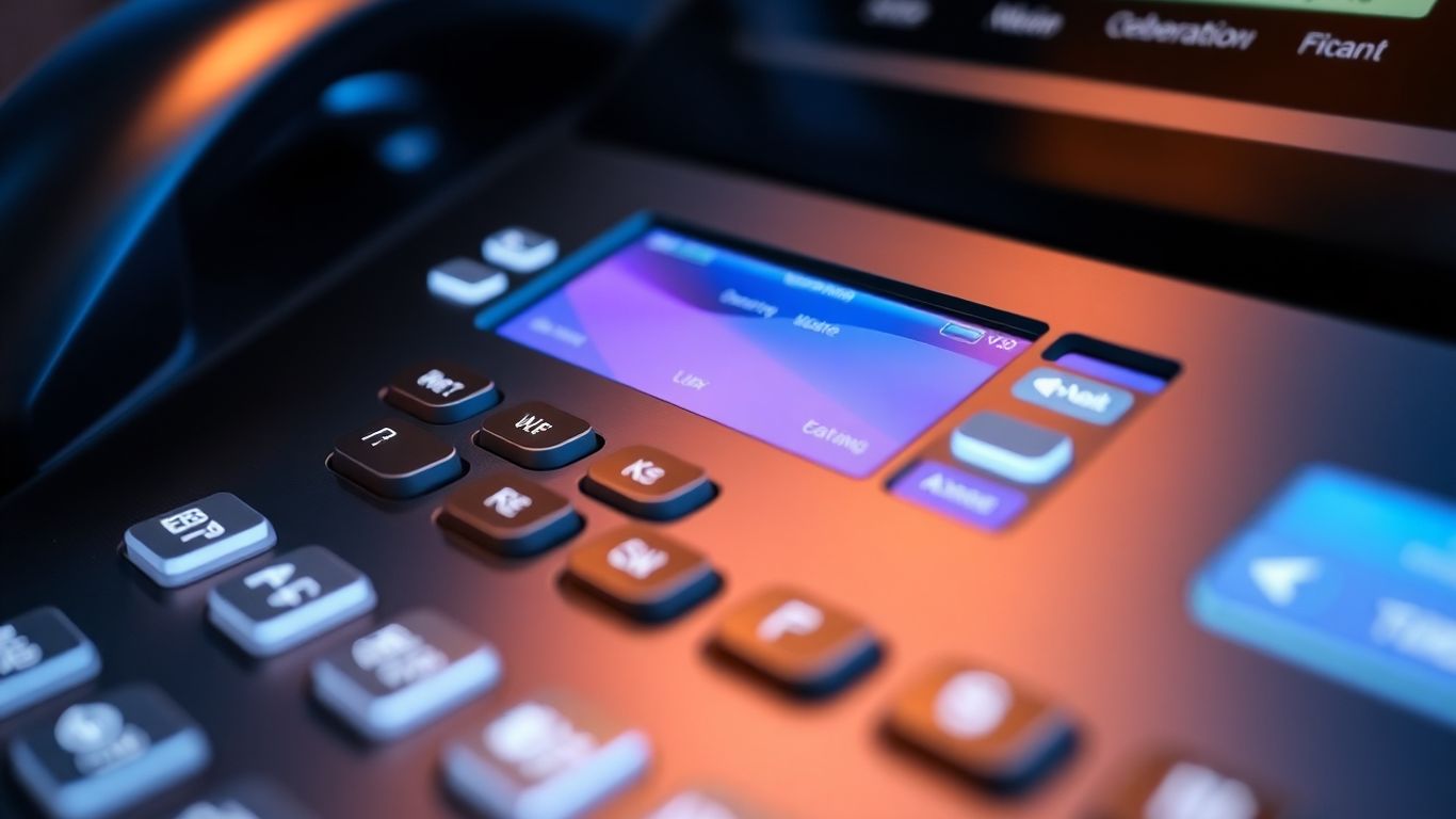 ESI phone auto attendant programming interface