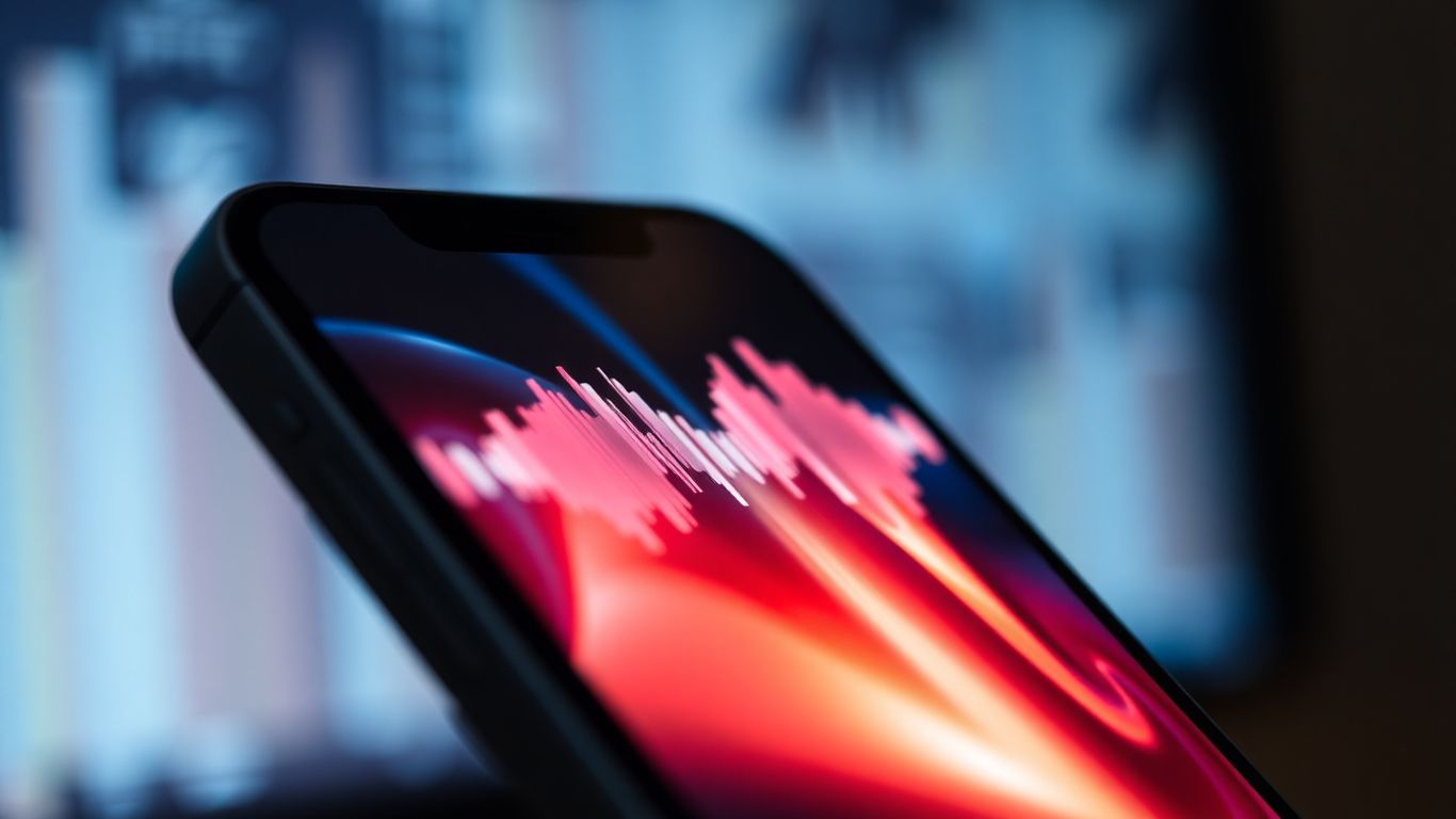 Voicebot AI download interface on a smartphone screen.