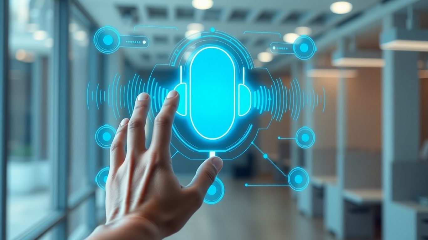 AI voicebot interface with human interaction