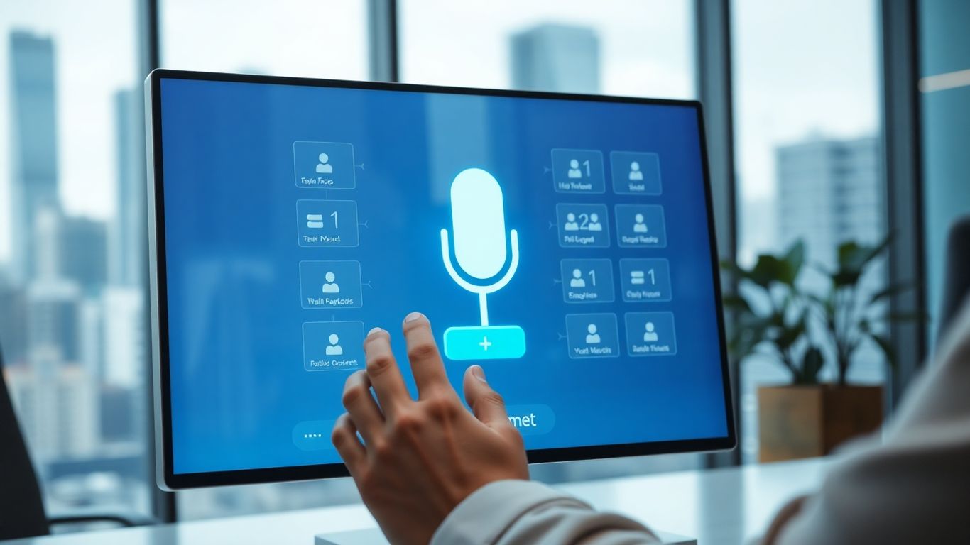AI voicebot scheduling appointments for real estate business.