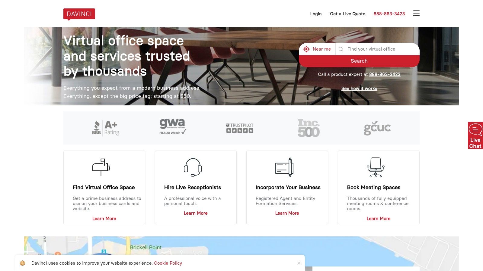 Davinci Virtual (Live Receptionists)